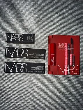 4 pc NARS lip and eye makeup set brand new